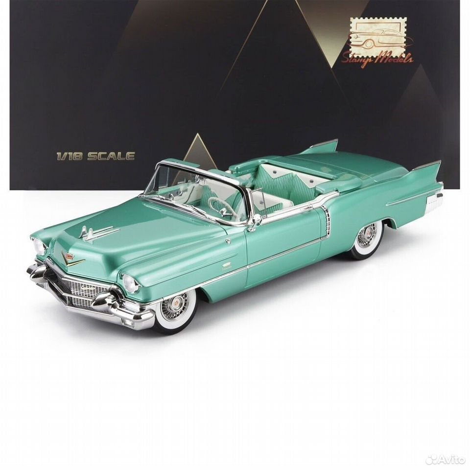 Коллекционная модель Cadillac Eldorado Biarritz 1956 Emerald Green 1:18