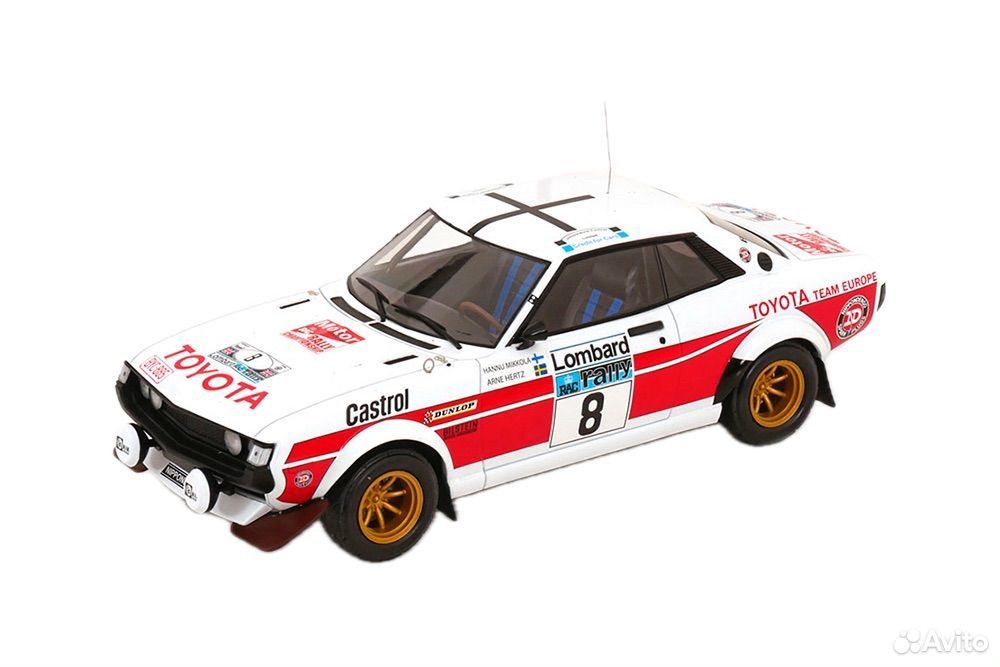 Коллекционная модель Toyota Celica 2000 GT (RA21) #8 1977 1:18
