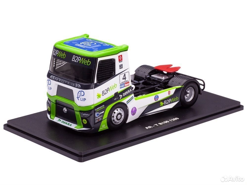 Коллекционная модель седельного тягача Renault T-Line #4 Lionel 1:43