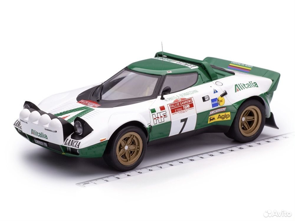 Коллекционная модель Lancia Stratos HF #7 "Alitalia" 1975 1:18