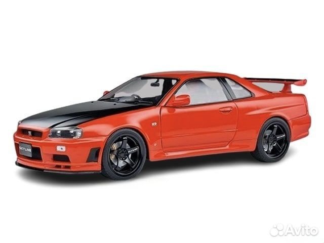 Коллекционная модель Nissan Skyline GT-R 1999 1:18 GreenLight