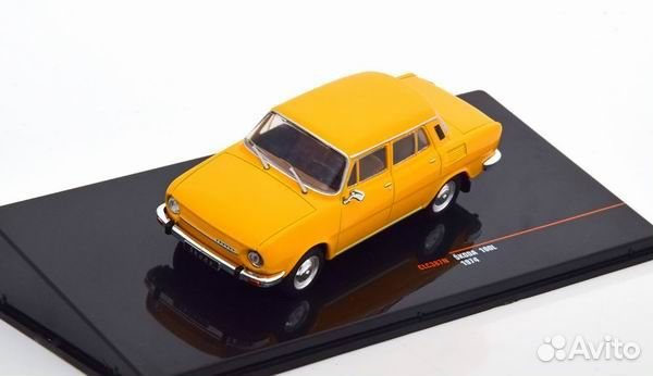 Коллекционная модель Skoda 100L 1974 Orange 1:43 IXO