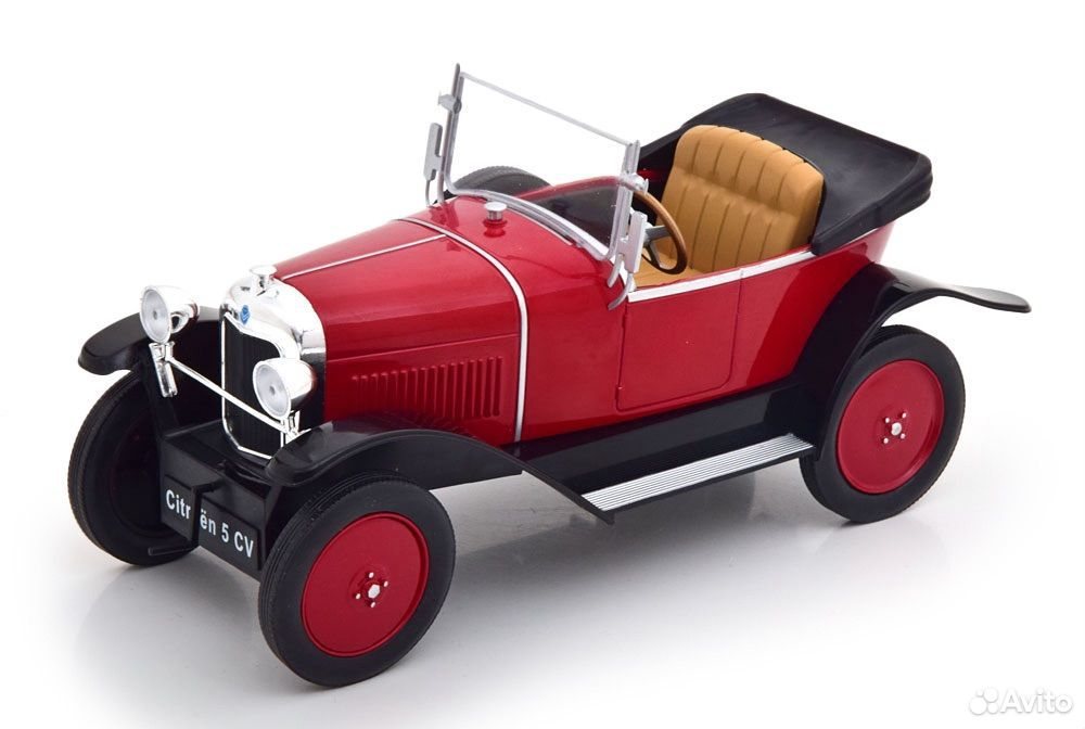 Коллекционная модель Citroen 5CV 1922 Dark Red 1:18 MCG