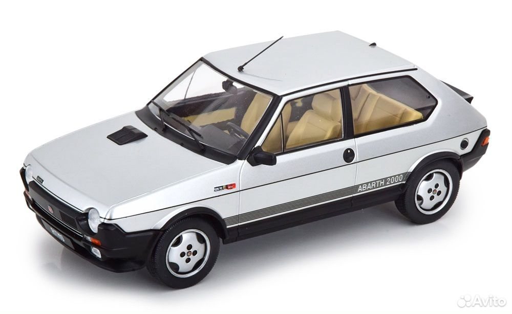 Коллекционная модель Fiat Ritmo Abarth 125TC 1980 Silver 1:18