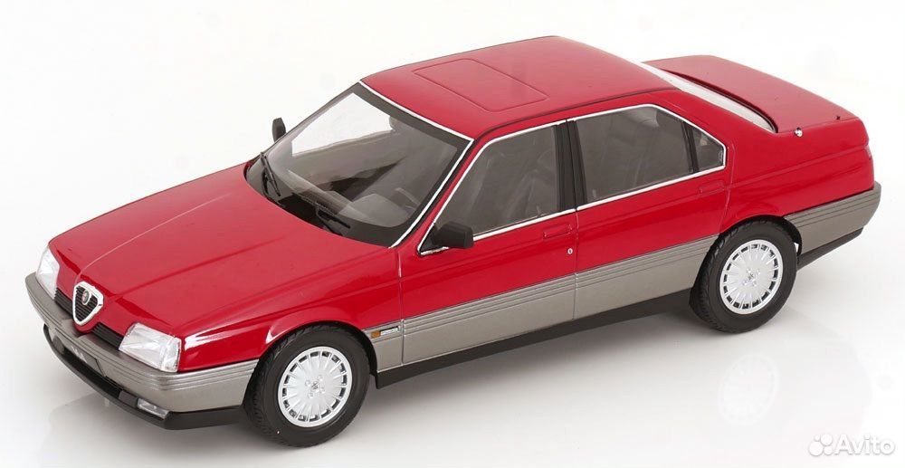 Коллекционная модель Alfa Romeo 164 1991 Red 1:18 Norev