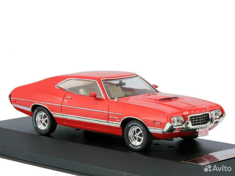 Коллекционная модель Ford Gran Torino Sport 1972 Red 1:43 IXO