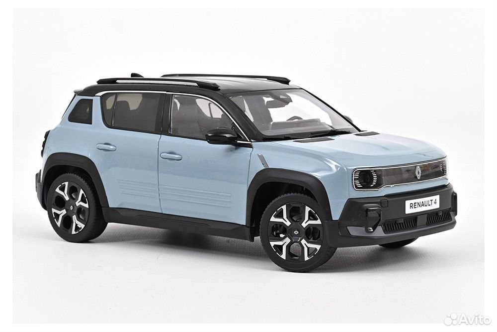 Коллекционная модель Renault 4 E-Tech Electric 2025 (2 цвета) 1:18