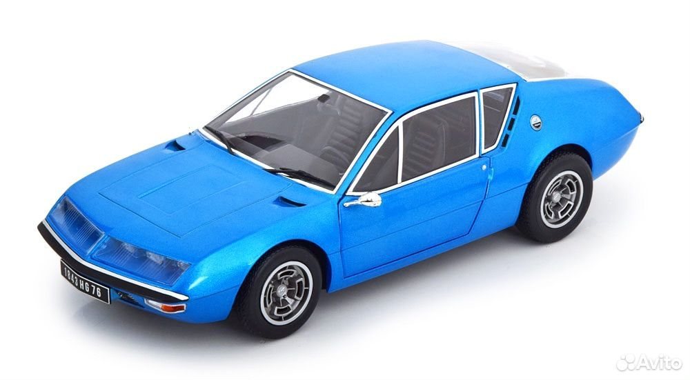 Коллекционная модель Alpine A310 1600 VE 1972 Alpine Blue 1:18