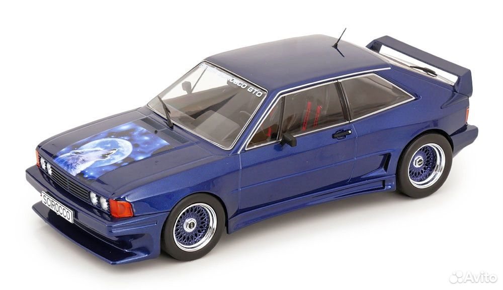 Коллекционная модель VW Scirocco Rieger GTO 1980 (2 цвета) 1:18