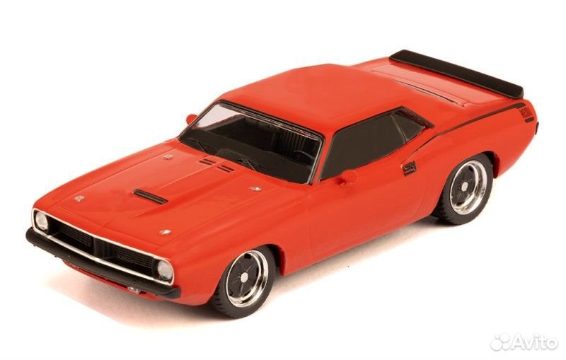 Коллекционная модель Plymouth Barracuda 1970 Red 1:43 IXO
