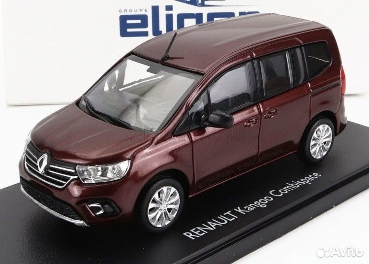 Коллекционная модель Renault Kangoo 2021 (4 цвета) 1:43 Eligor