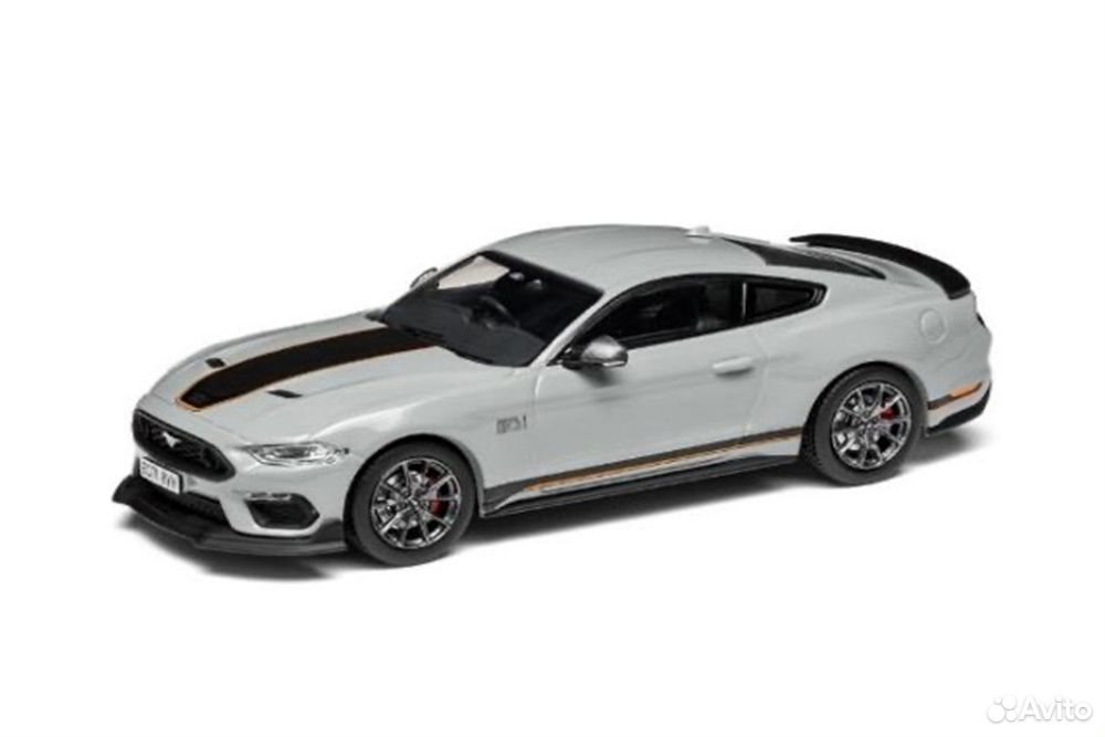 Коллекционная модель Ford Mustang Mach 1 2021 Fighter Jet Gray 1:43
