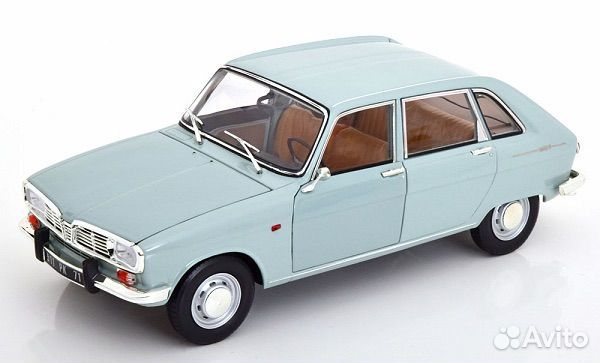 Коллекционная модель Renault 16 1968 Light Blue 1:18 Norev