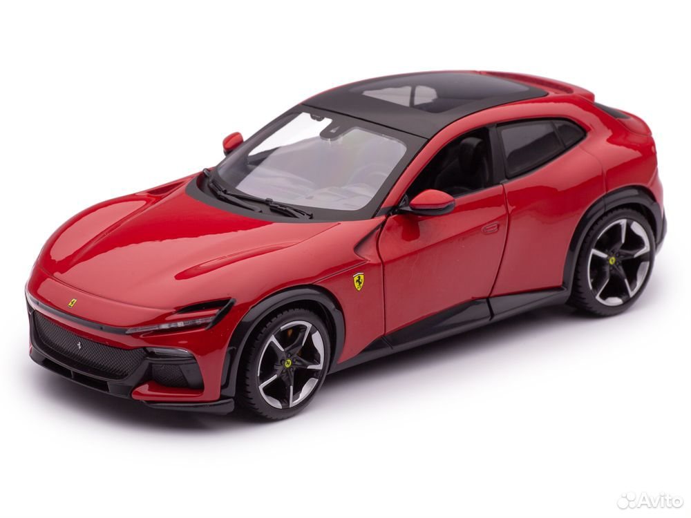 Коллекционная модель Ferrari Purosangue 2022 Red 1:43 Bburago