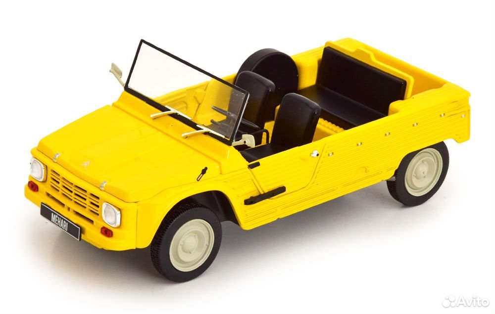 Коллекционная модель Citroen Mehari 1970 Yellow 1:24 WhiteBox