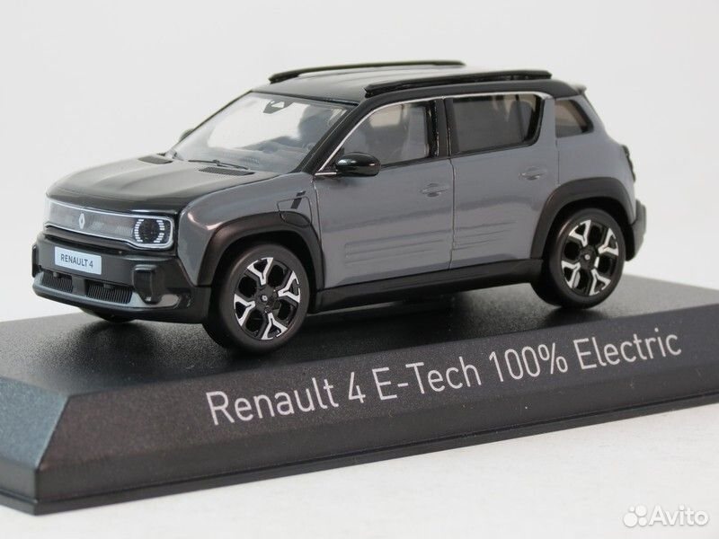 Коллекционная модель Renault 4 E-Tech Electric 2025 1:43 Norev
