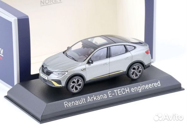 Коллекционная модель Renault Arkana E-Tech 2022 1:43 Norev