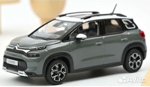 Коллекционная модель Citroen C3 Aircross 2021 Kaki Grey 1:43