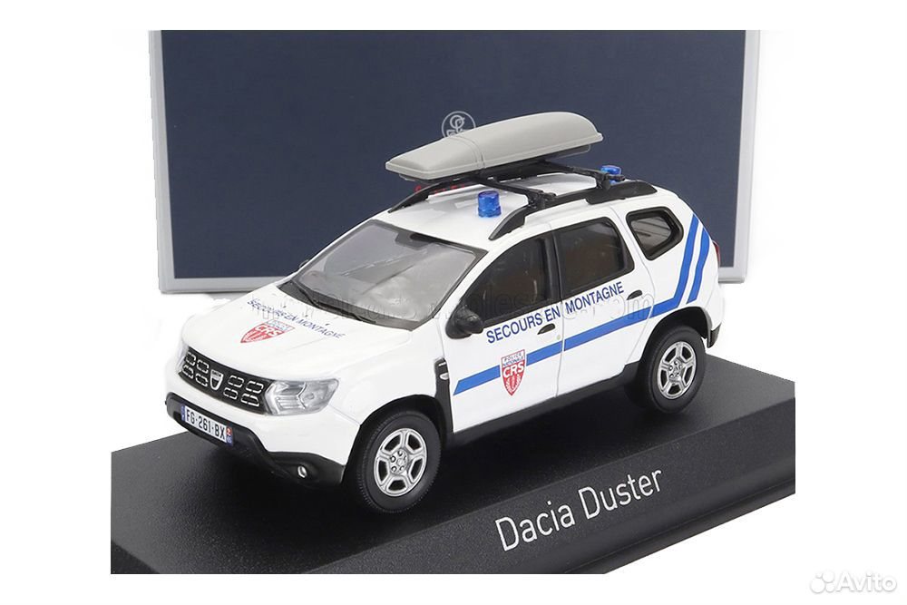 Коллекционная модель Dacia Duster 2 4 WD 2020 1:43 Norev