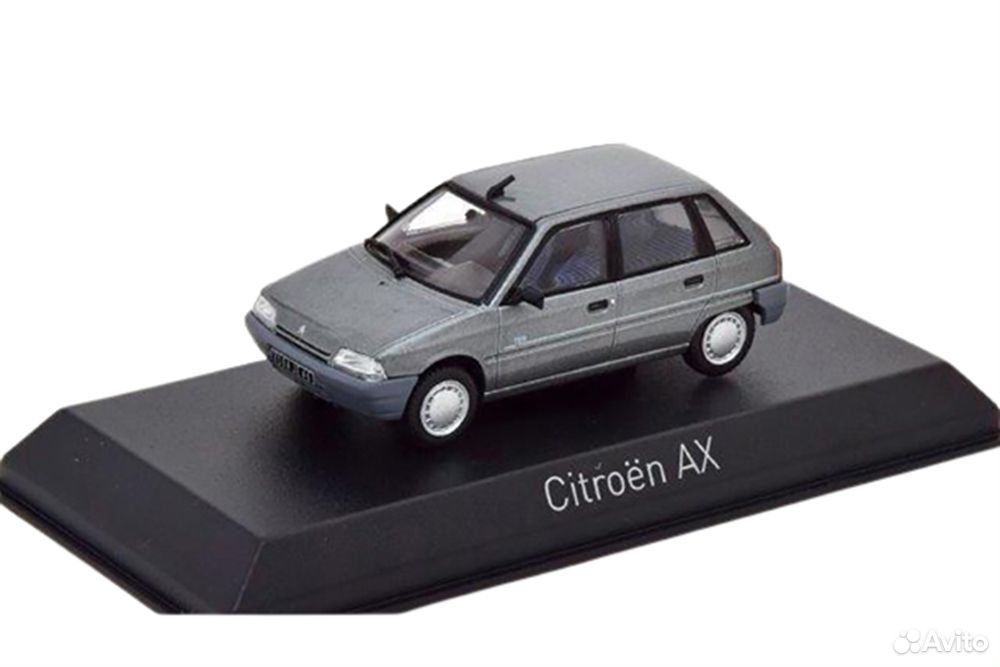 Коллекционная модель Citroen AX Ten 1992 Dolmen Grey 1:43 Norev