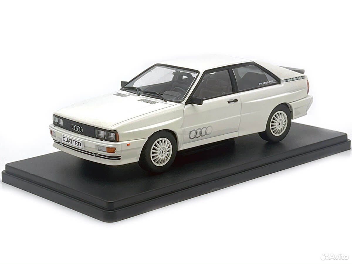 Коллекционная модель Audi Quattro 1981 White 1:24 WhiteBox
