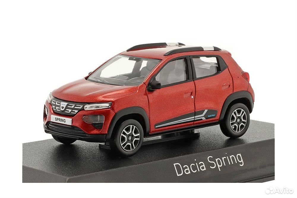 Коллекционная модель Dacia Spring Comfort 2022 1:43 Norev