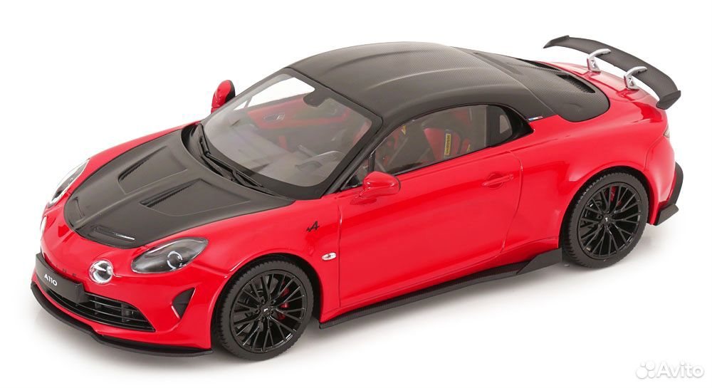 Коллекционная модель Alpine A110 R Turini 2025 Seismic Red 1:18