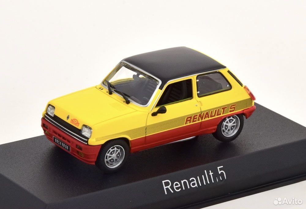 Коллекционная модель Renault 5 TS Monte 1978 1:43 Norev