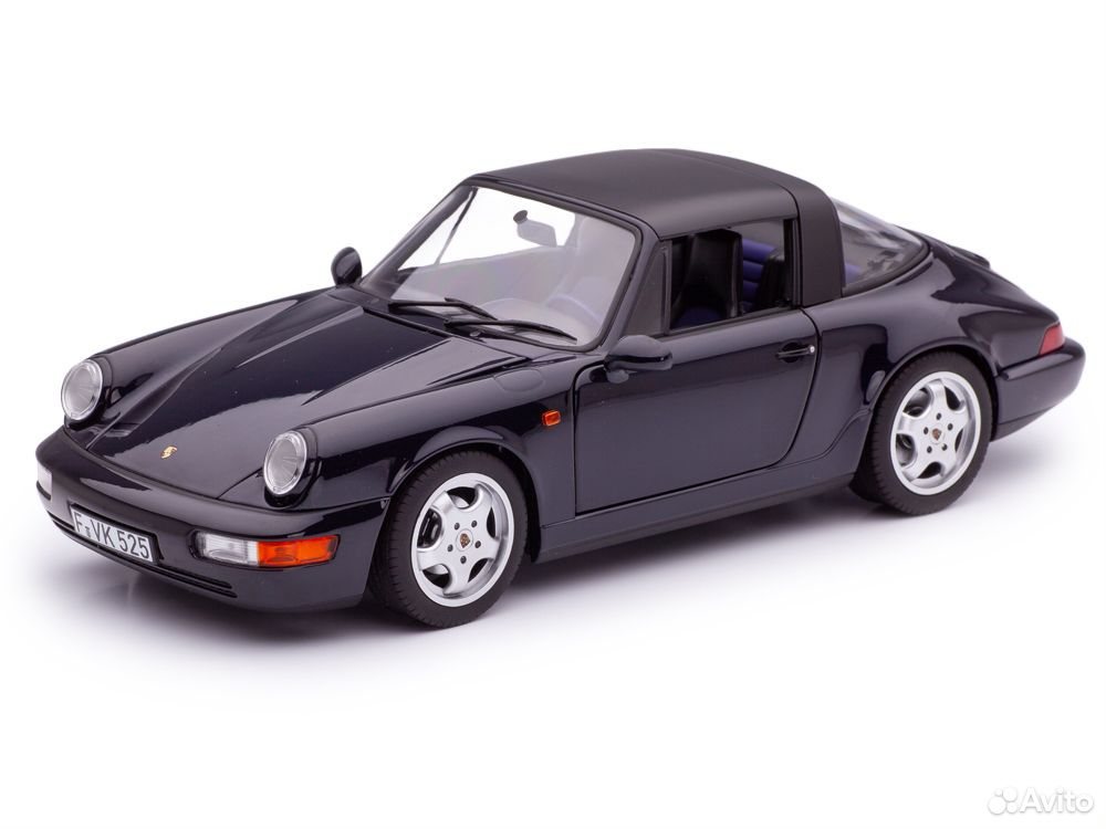 Коллекционная модель Porsche 911 Carrera 4 Targa (964) 1991 1:18