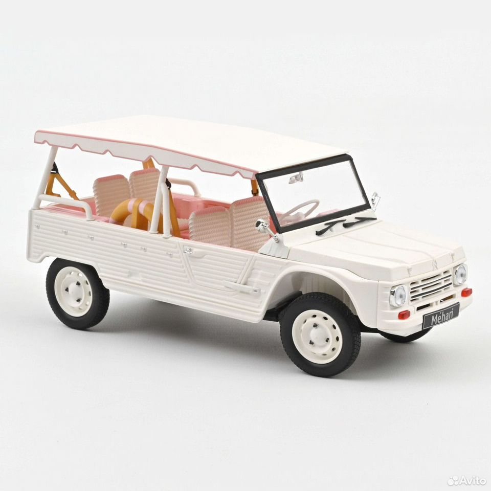 Коллекционная модель Citroen Mehari Electric "Eden Sorbet" 2023 1:18