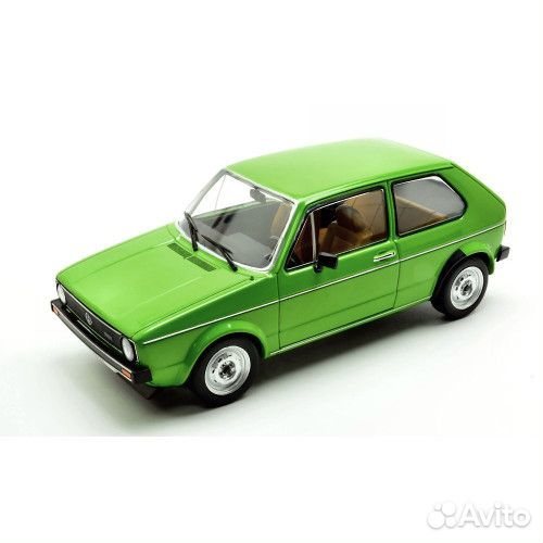 Коллекционная модель VW Golf I (3-двери) 1974 Green 1:24