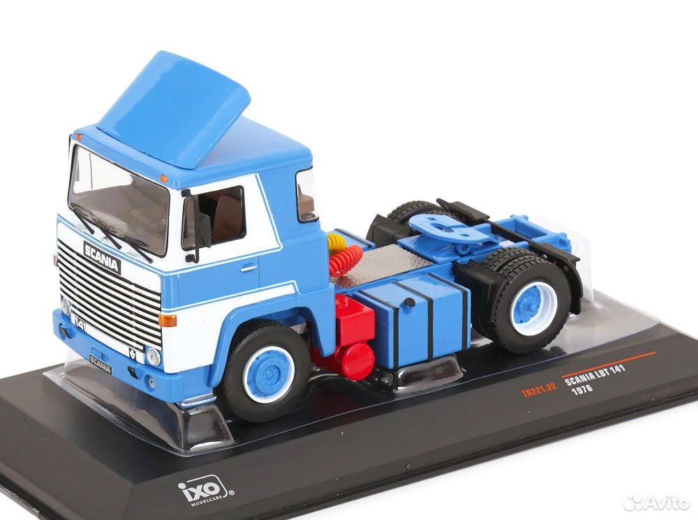 Коллекционная модель седельного тягача Scania LBT 141 1976 1:43 IXO