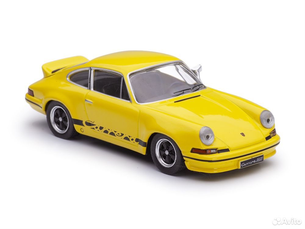 Коллекционная модель Porsche 911 Carrera RS 2.7 1973 Yellow 1:43