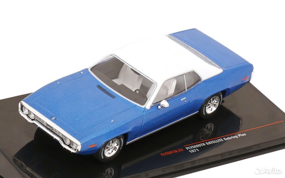 Коллекционная модель Plymouth Satellite Sebring Plus 1971 1:43