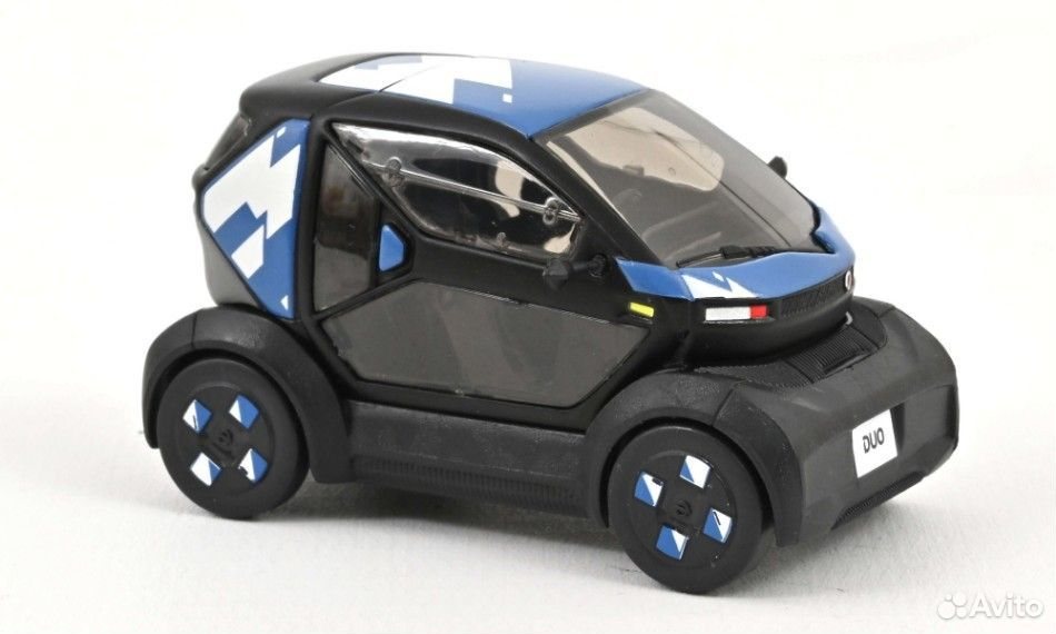 Коллекционная модель Renault mobilize Duo 2025 Cosmic Blue 1:43