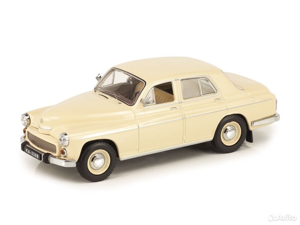 Коллекционная модель Warszawa 203 1965 Beige 1:43 IST