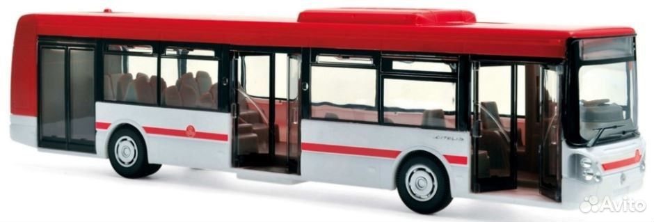 Коллекционная модель автобуса Irisbus Citelis 2008 Red 1:43 Norev
