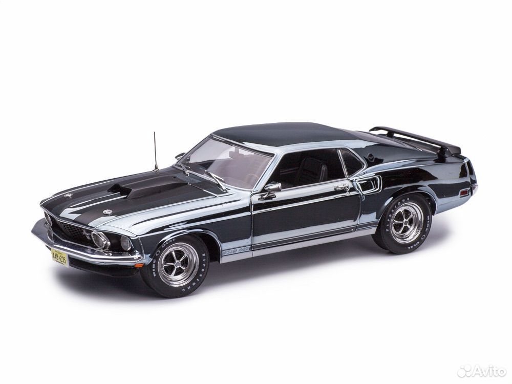 Коллекционная модель Ford Mustang boss 429 1969 Джон Уик 1:18