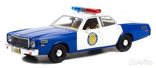 Коллекционная модель Plymouth Fury "Osage County Sheriff" 1975 1:24
