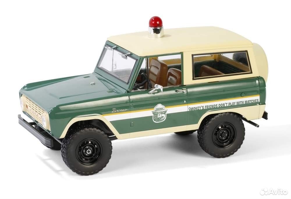 Коллекционная модель Ford Bronco "Smokey Bear Forest Ranger" 1967 1:18