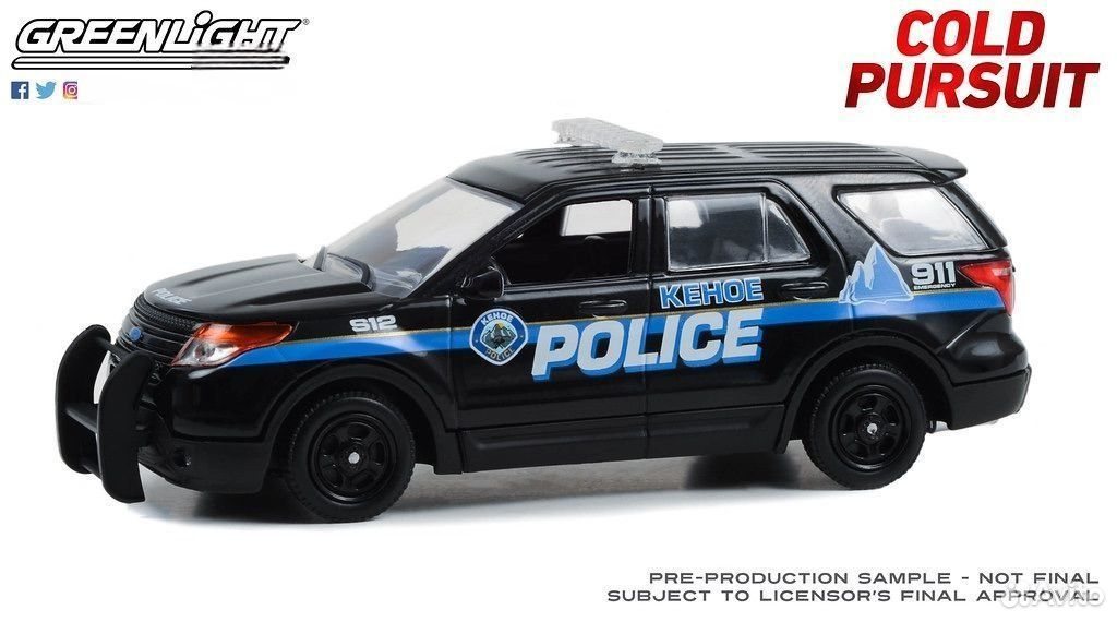 Коллекционная модель Ford Police Interceptor Utility 2019 1:43