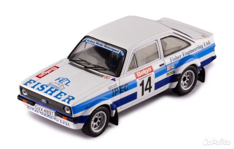 Коллекционная модель Ford Escort RS 1800 Mk2 #14 1981 1:43 IXO