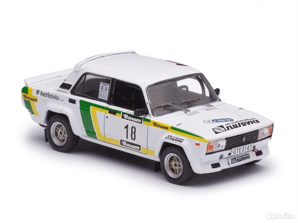Коллекционная модель ВАЗ 2105 VFTS #8 Blahna 1986 (2 вида) 1:43