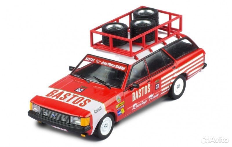 Коллекционная модель Ford Granada MkII Turnier техничка 1978 1:43