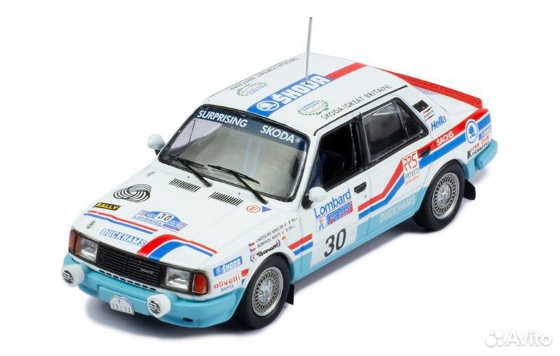 Коллекционная модель Skoda 130 LR "koda Team" Krecek (2 вида) 1:43