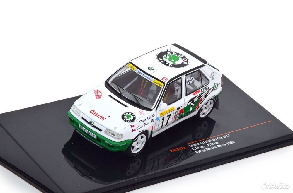 Коллекционная модель Skoda Felicia Kit Car #14 1:43 IXO