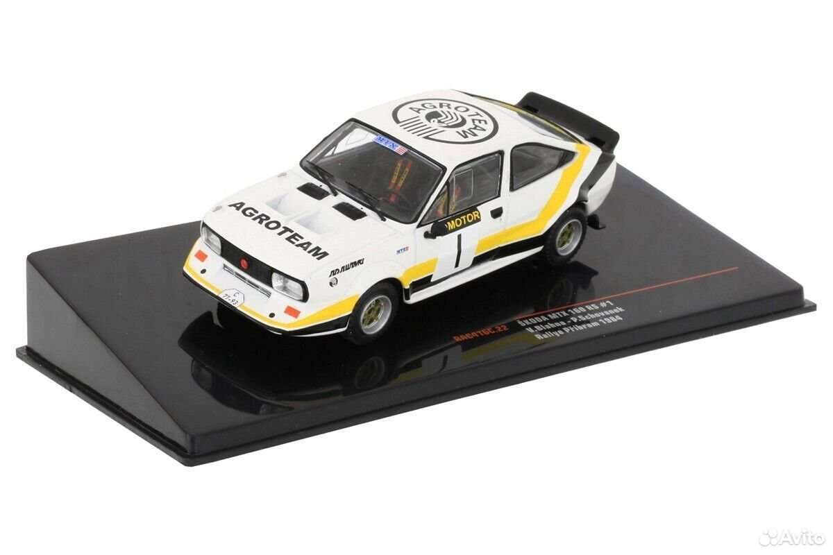 Коллекционная модель Skoda MTX 160 RS #1 Blahna/Schovanek 1:43