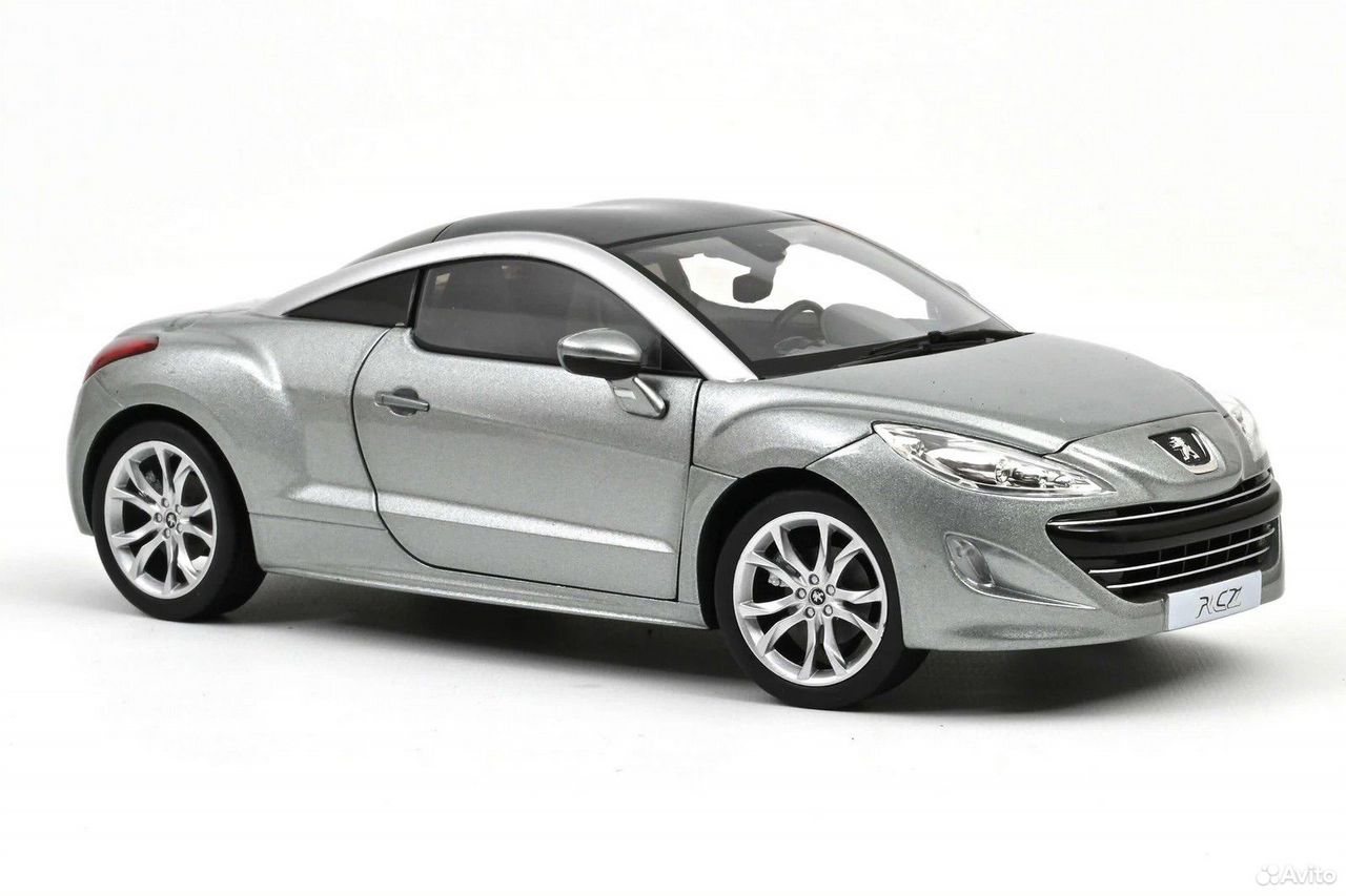 Коллекционная модель Peugeot RCZ 2010 Mercury Grey 1:18 Norev
