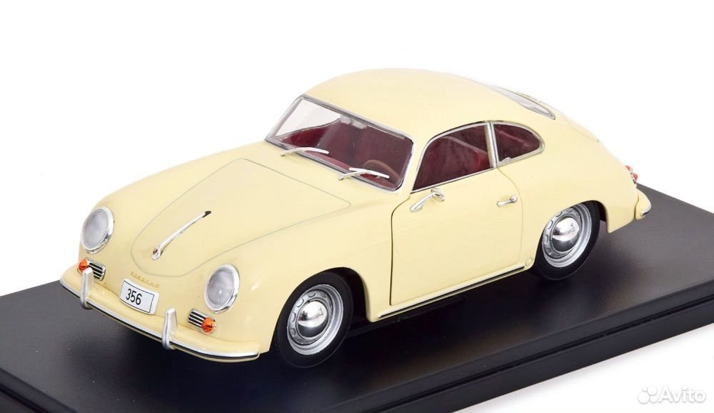 Коллекционная модель Porsche 356 1959 Light Beige 1:18 WhiteBox