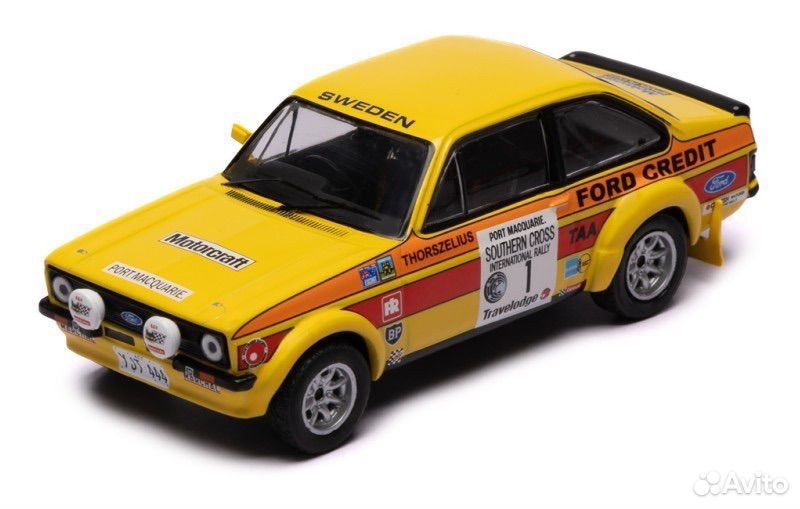 Коллекционная модель Ford Escort RS1800 Mk.II #1 1979 1:43 IXO